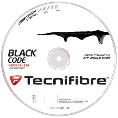 Tecnifibre Black Code 1.18mm Reel