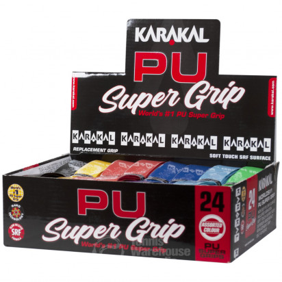 Karakal PU Squash Replacement Grip (Box of 24)
