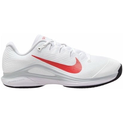 Nike Vapor 12 White/Light Crimson/Pure Platinum (HC) Men's Tennis Shoes
