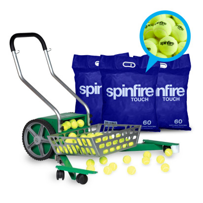 Spinfire Ball Machine Mower Pack