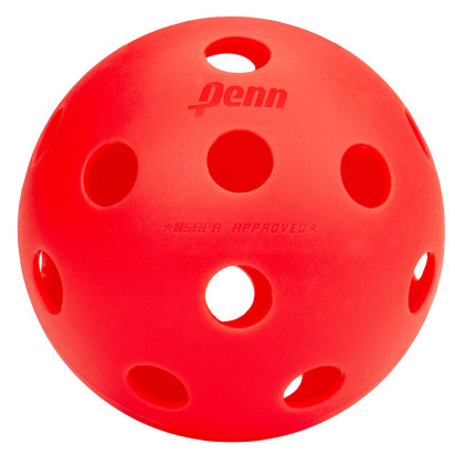 Penn 26 Indoor Pickleball Balls (6 Pack Red)