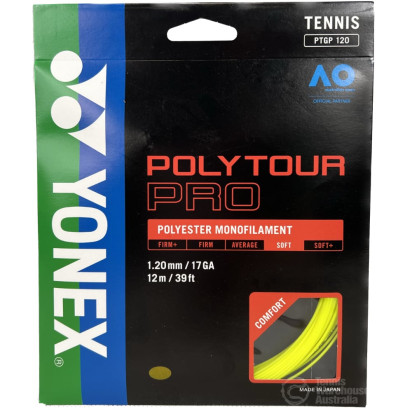 Yonex Poly Tour Pro 1.20 Set Yellow