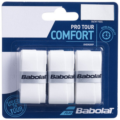 Babolat Pro Tour White 3 Pack Overgrips