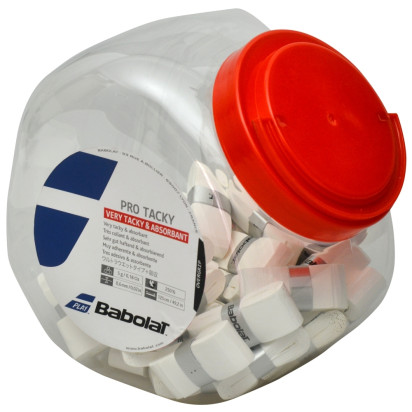 Babolat Pro Tacky White 60 Pack Overgrips