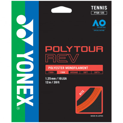 Yonex Poly Tour Rev 1.25 Orange Set