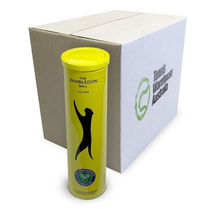 Slazenger Wimbledon All Court Box of Balls (12 x 4 Ball Cans)