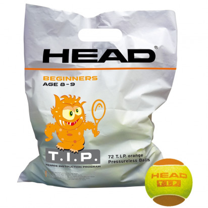 Head T.I.P. Orange Bag of 72 Balls