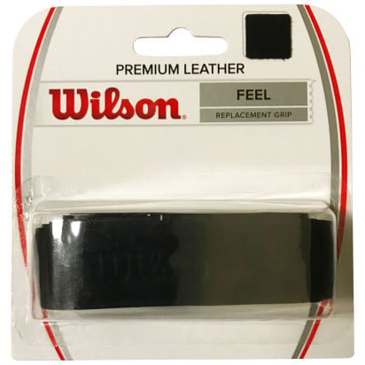 Wilson Leather Black Replacement Grip