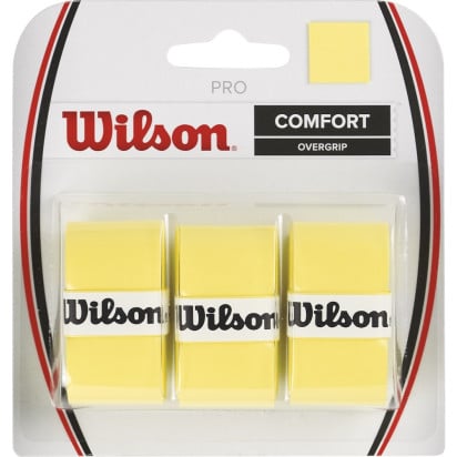 Wilson Pro Overgrip Yellow 3 Pack
