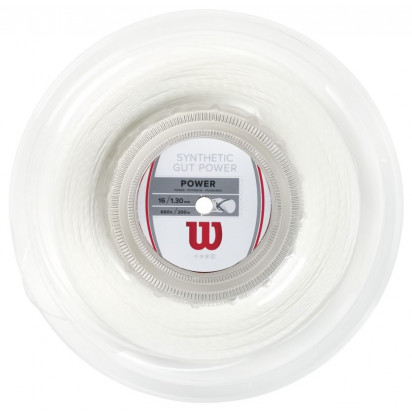 Wilson Synthetic Gut Power 1.30mm White Reel