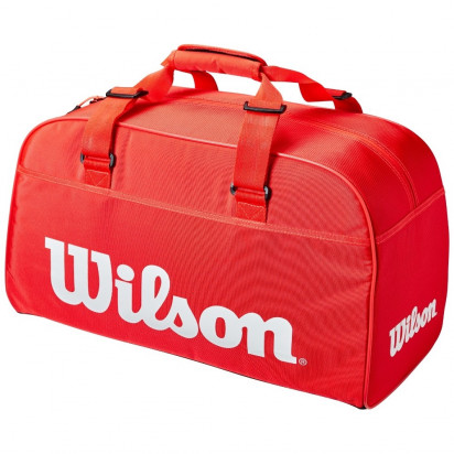 Wilson Super Tour Red Small Duffle Racquet Tennis Bag