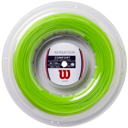 Wilson Sensation Comfort 1.30mm Neon Green String Reel