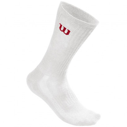 Wilson Crew White Men's Socks (3 Pack)