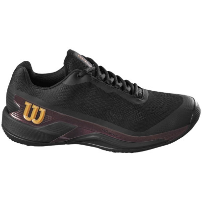 Wilson Rush Pro 4.0 AC Pro Staff Black Men's Tennis Shoe (2023)