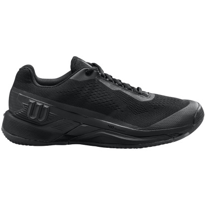 Wilson Rush Pro 4.0 Black AC Men's Tennis Shoe (2023)