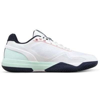 Wilson Rush Pro 5 (HC) White/Bay/Fiery Coral Men's Tennis Shoe