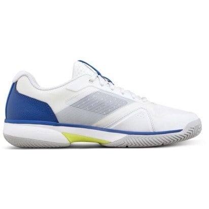 Wilson Rush Lite 5 (AC) White/Deja Vu Blue/Safety Yellow Men's Tennis Shoe