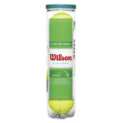 Wilson Starter Plus Green Balls (4 Ball Can)