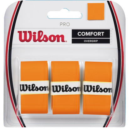 Wilson Pro Overgrip Orange 3 Pack