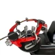Badminton racquet mounted