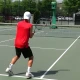 Returning serve