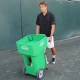 Wheeling it onto court
