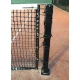 5 eyelets for securing the side of the net to the post