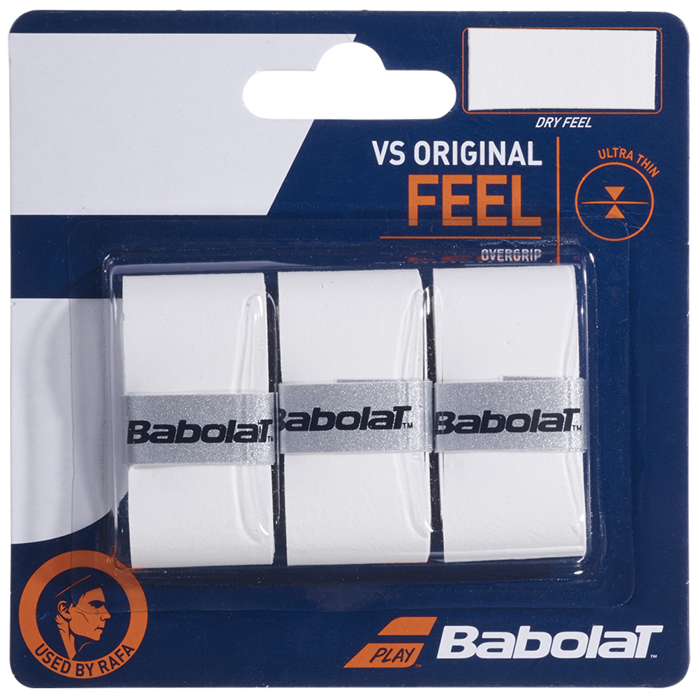 Babolat VS Original White 3 pack Overgrips