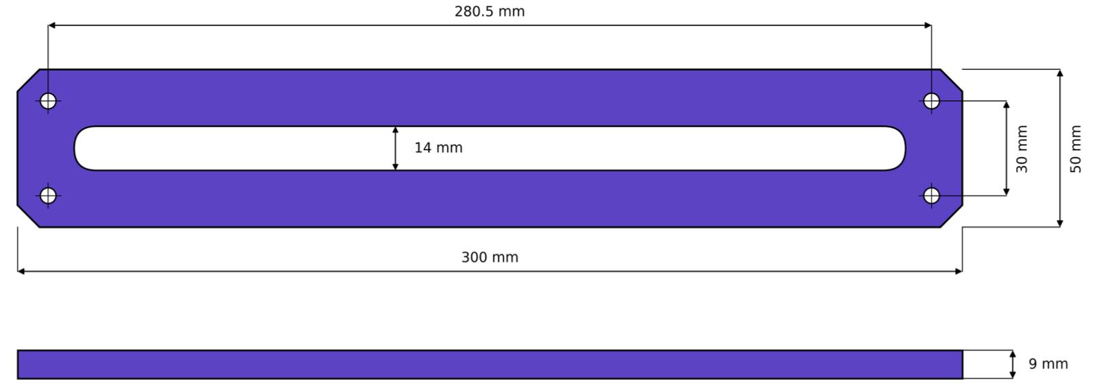 Spinfire automatic base clamp track dimensions